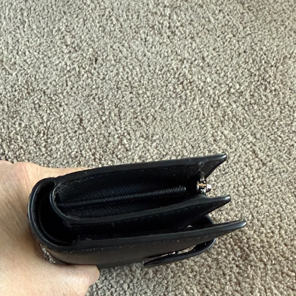 Michael Kors Black Leather Wallet - Picture 5 of 6